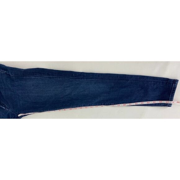 Citizens of Humanity Phantom Cropped Skinny Leg Distressed Jeans Blue - Size 28 - Picture 2 of 11